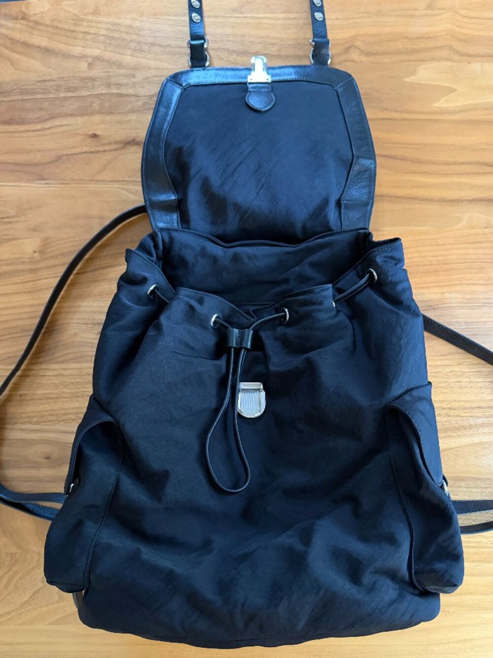 Rebecca Minkoff Bowie Backpack, Black - Picture 2 of 11
